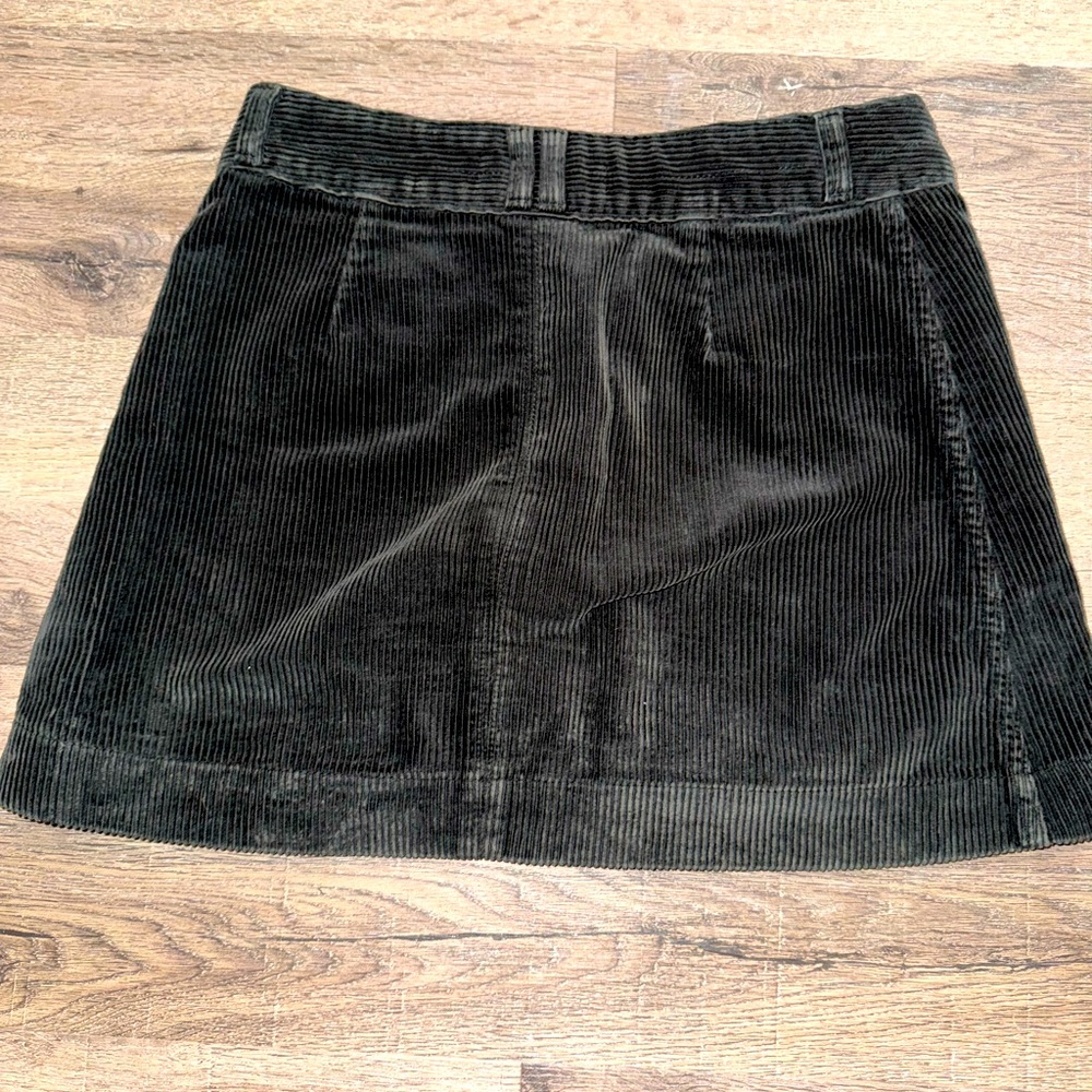Abercrombie & fitch black denim skirt